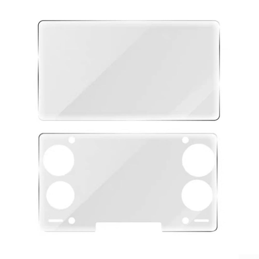 Displayschutzfolie für AYN-THOR Spielekonsole, gehärtetes Glas, Dual-Screen, vollständige Abdeckung,