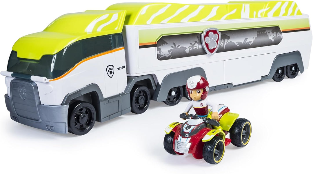 Nickelodeon PAW Patrol – Jungle Rescue – Jungle Patroller – Dschungel Teamfahrzeug mit Soundeffekten