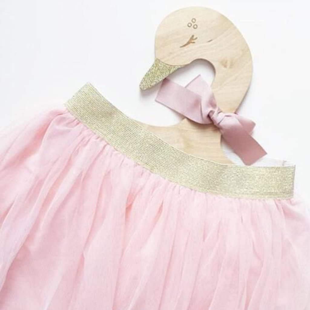 5 Stück Kinder Kleiderbügel - Holz Schwan Form Holz Haken Kleiderbügel mit Bowknot für Baby Kinder E