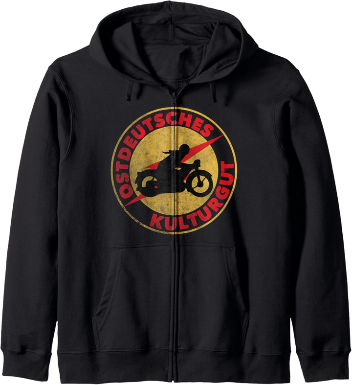 Ostdeutsches Kulturgut DDR Moped Simson Awo Kapuzenjacke