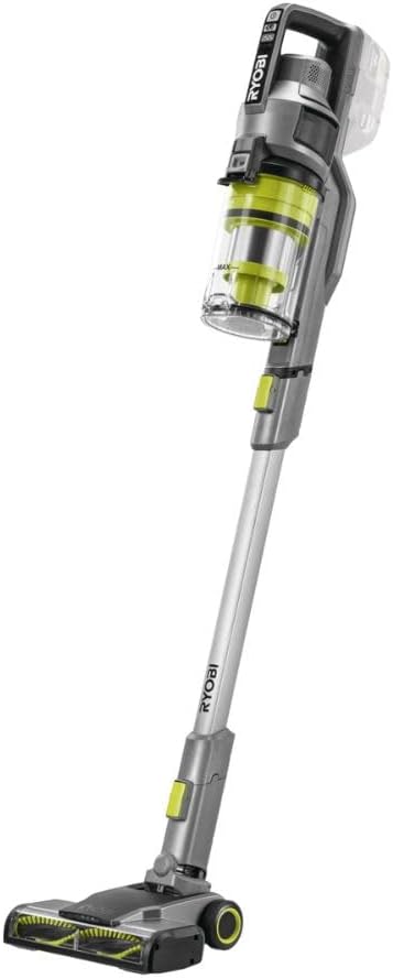 RYOBI 18 V ONE+ Brushless Akku-Staubsauger RSVS18BL-0, 90 AW Saugleistung, bürstenloser Motor, ohne