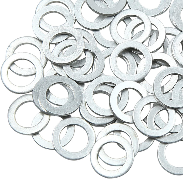 sourcing map 50stk. Motor Öl Crush Unterlegscheiben Ablassschraube 14mm ID. 22mm AD. für PKW 14mm ID
