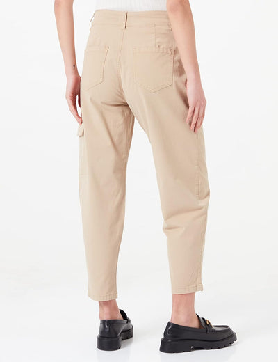 s.Oliver Damen Chino 7/8 Relaxed Fit 40 Brown, 40 Brown