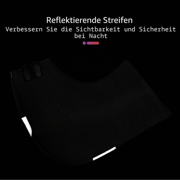 doorslay Winter Fahrrad Lenker Warme Handschuhe Winddicht Fahrrad Fäustlinge Kaltes Wetter Pendeln N