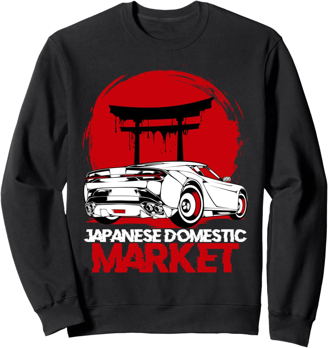 Japanese Domestic Market Sportwagen Japanisches Auto Tunen Sweatshirt