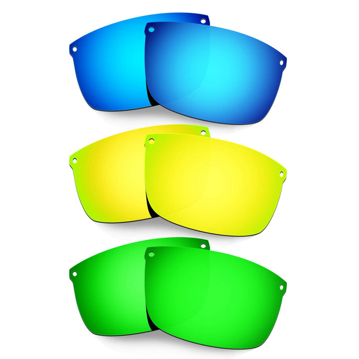 HKUCO Plus Mens Replacement Lenses For Oakley Carbon Blade - 3 pair