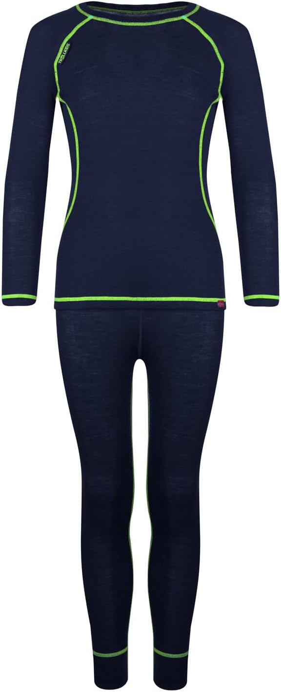 Trollkids Kids Merino Baselayer Set 98 Navy, 98 Navy