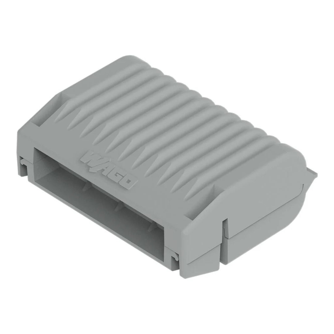 WAGO Gelbox 207-1332 | für max. 4 mm²-Klemmen, 4 Stück, Abzweig für Aderleitung mit Gel, wasserdicht
