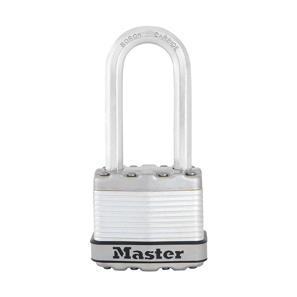 Master Lock M1XDLH Magnum Schwerlast-Vorhängeschloss mit Schlüssel, 1 Stück 1 Pack, 1 Pack