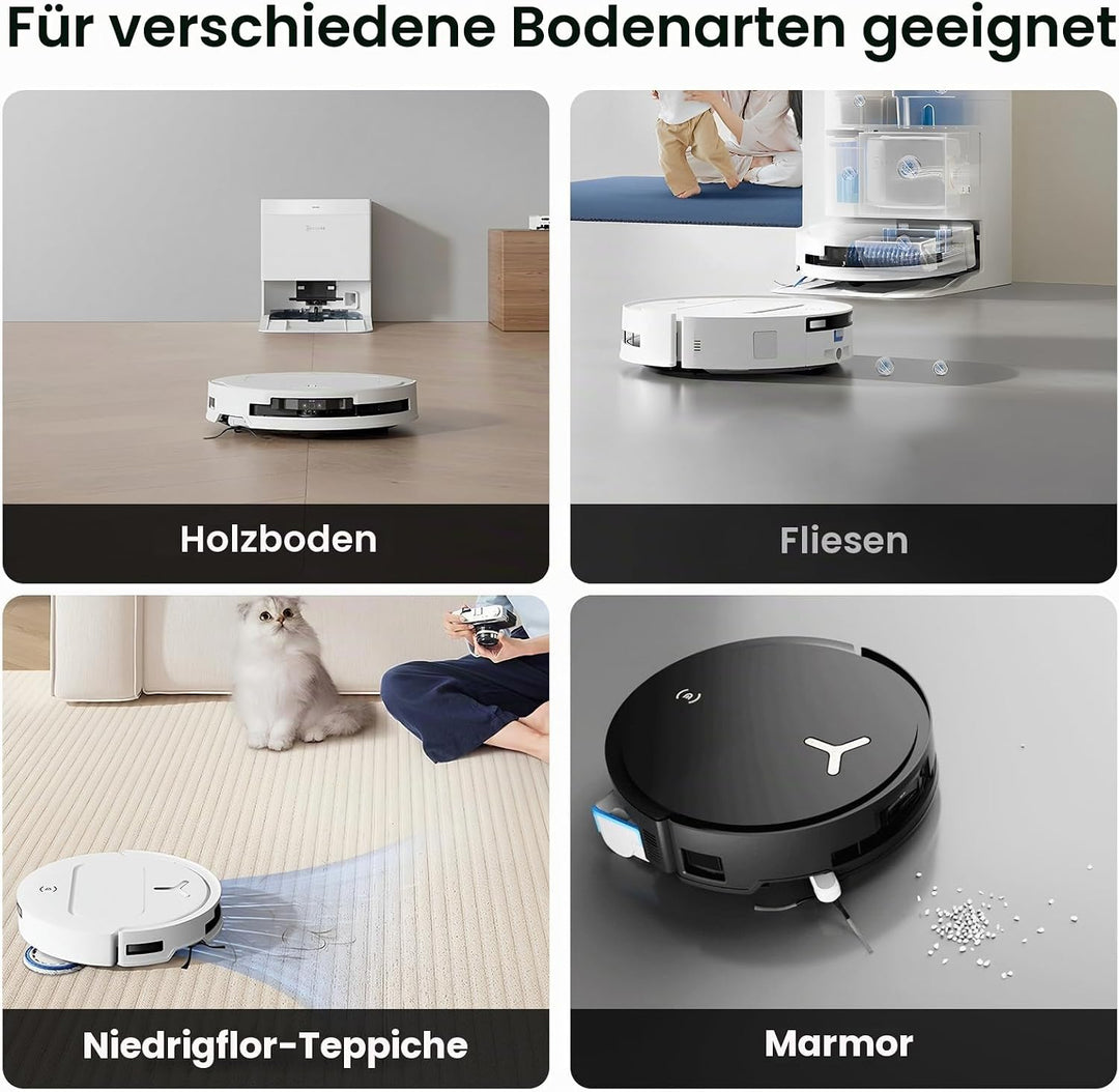 Zubehör Kompatibel mit Ecovacs Deebot T50 Pro Omni / T50 Omni /T50 Max /T50 Pro Staubsauger Ersatzte
