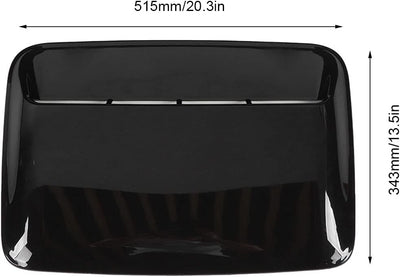 Universal Auto Hood Scoop Dekorativer Luftstrom Einlass Motorhaube Turbo Air Vent Trim Cover für den