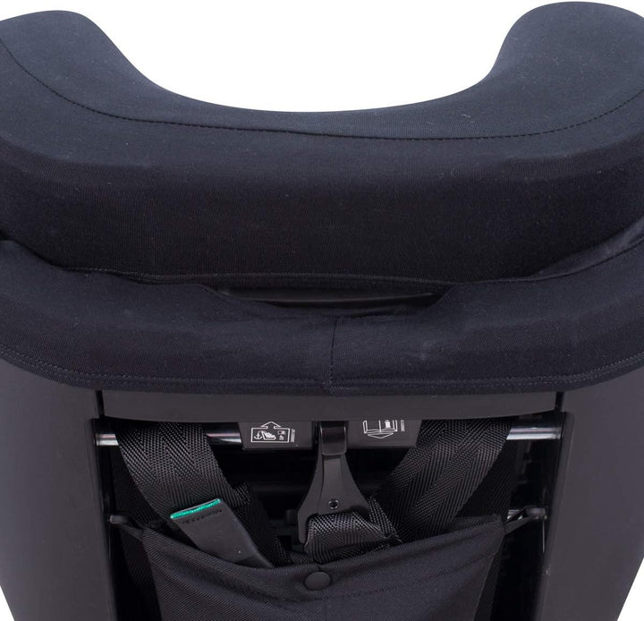 JYOKO Kids Bezug für Autositz kompatibel mit Romer Advansafix, Evolva IV M, aus Baumwolle (Black Ser