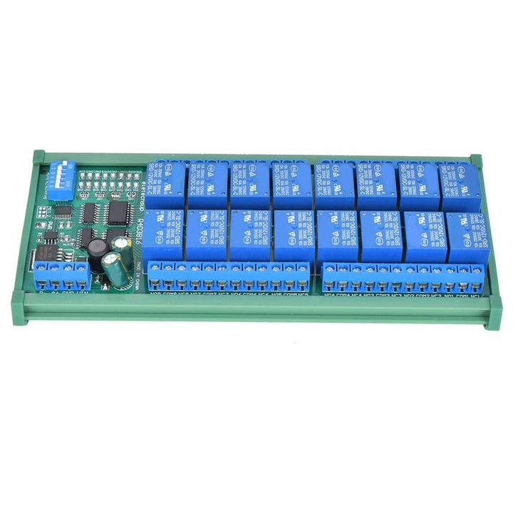 16-Kanal-Stromversorgung für RS485-Relais für Modbus(R4D3B16-R with DIN rail box)