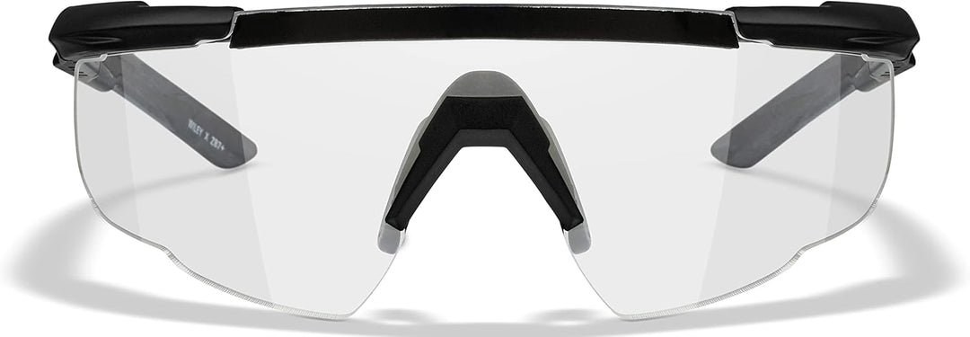 Wiley X | Saber Advanced | Schiessbrille & Sportbrille Herren | Perfekt als Laufbrille Fahrradbrille