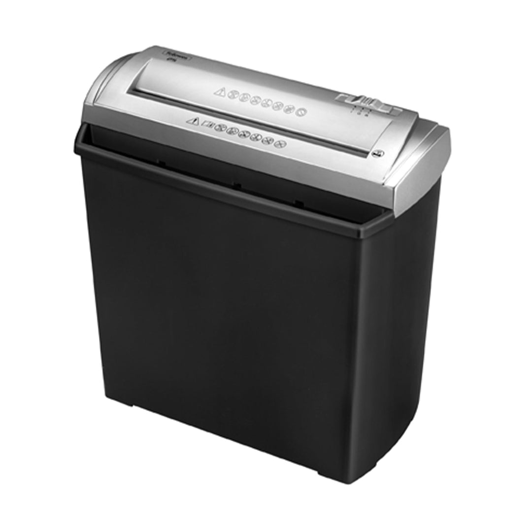 Fellowes FS-5S Aktenvernichter, 5 Blatt, Streifenschnitt, Sicherheitsstufe P1, Papiervernichter für