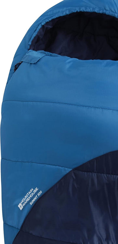 Mountain Warehouse Summit 300 Schlafsack - 3/4 Saison, isolierter Schlafsack in Mumienform, 23cm x 4