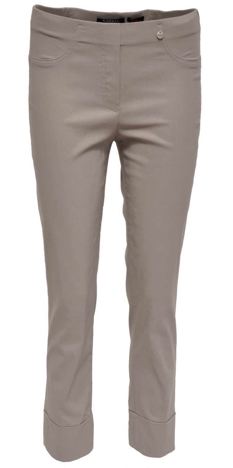 Robell Bella 09 Bengaline Damen Schlupfhose Komfortstretch Saison 2017 (36, Sand 13)