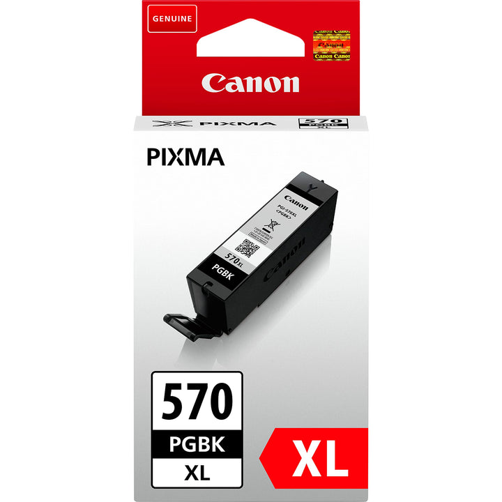 Canon Originaltinte PGI-570XL PGBK, Grösse XL, Schwarz, Recyclebare Verpackung Schwarz Recyclebare V