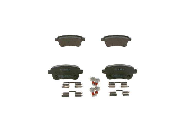 Bosch BP1292 Bremsbeläge - Hinterachse - ECE-R90 Zertifizierung - vier Bremsbeläge pro Set