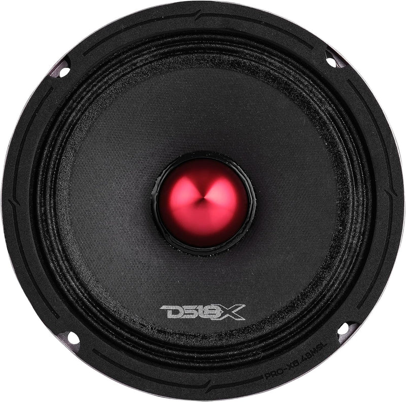 PRO 6” Midrange Loudspeaker With Bullet 500 Watts 4-ohm Schlank 4 Ohm 16,5 cm, Schlank 4 Ohm 16,5 cm