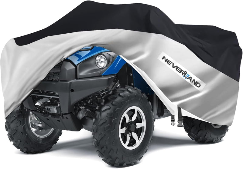 Quad ATV Abdeckplane, NEVERLAND Abdeckung Wasserdicht Quad Abdeckung für Quad Cover Winddichte Hagel