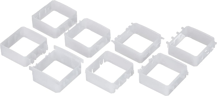VEMER VE771300 ORION Einbauleuchte (2 Module) zur Beleuchtung von Räumen bei Stromausfall, Opalweiss