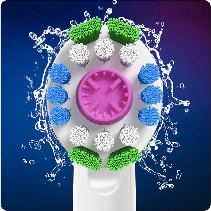 Oral-B 3D White, b眉rsten f眉r elektrische Zahnb眉rste mit CleanMaximiser-Technologie, 3 St眉ck. Weiss 3
