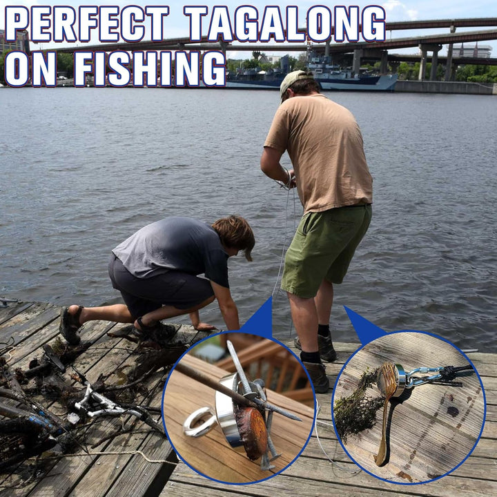 FINDMAG Superstarke Neodym-Angelmagnete, 700 Pfund (317 kg) Zugkraft, Seltenerdmagnet mit versenktem