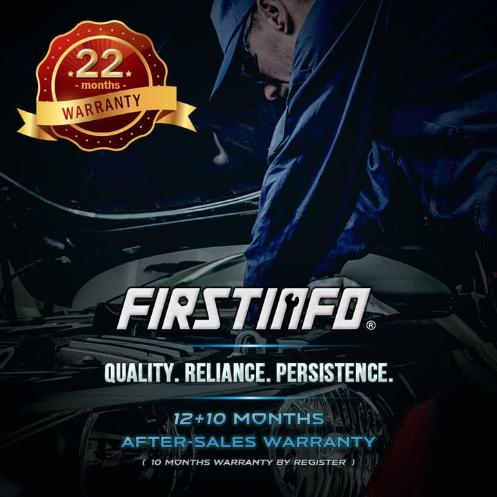 FIRSTINFO F3539 Bremsentlüftungsschlüssel | Doppel-Ringschlüssel-Satz | 6 Grössen in 1 Set | 8 mm, 9