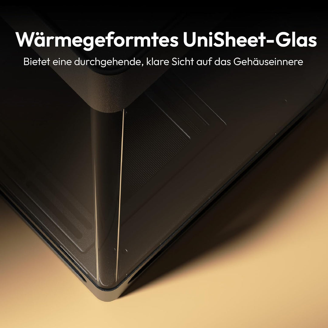 HAVN HS 420 Dual-Chamber ATX Mid Tower PC Gehäuse Schwarz | Hybrid-Design, 11x 140mm Lüfter & 3X 420