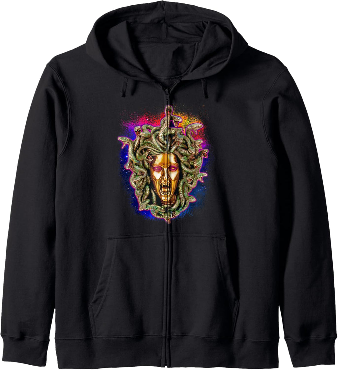 Medusa Kopf der Schlangen Kapuzenjacke
