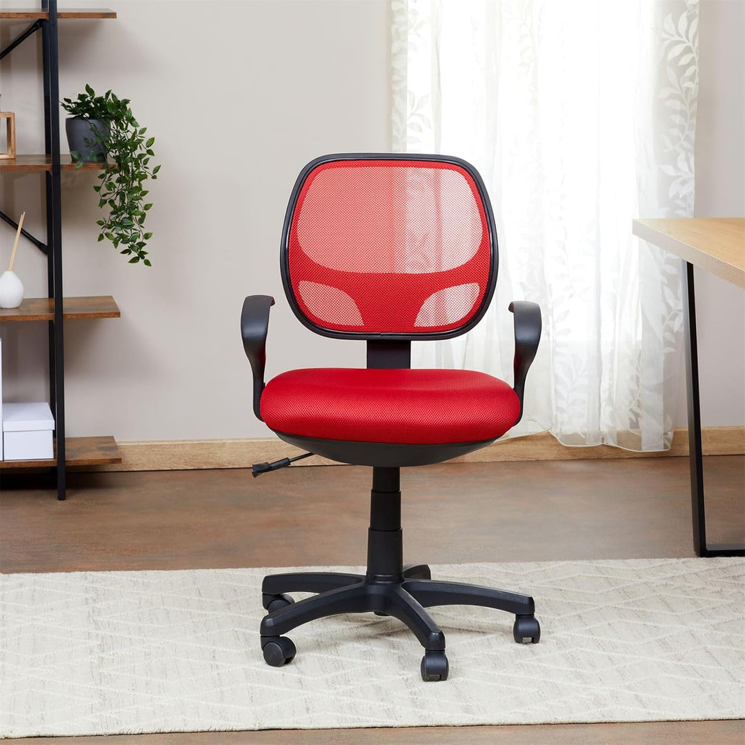 IDIMEX Kinderdrehstuhl Schreibtischstuhl Drehstuhl Bürodrehstuhl COOL, 5 Doppelrollen, Sitzpolsterun