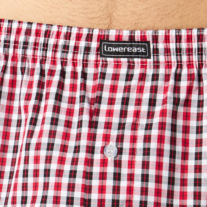 Lower East American Boxershorts Herren 10 Pack I 6 Pack aus 100% Baumwolle - Unterwäsche Herren Unte