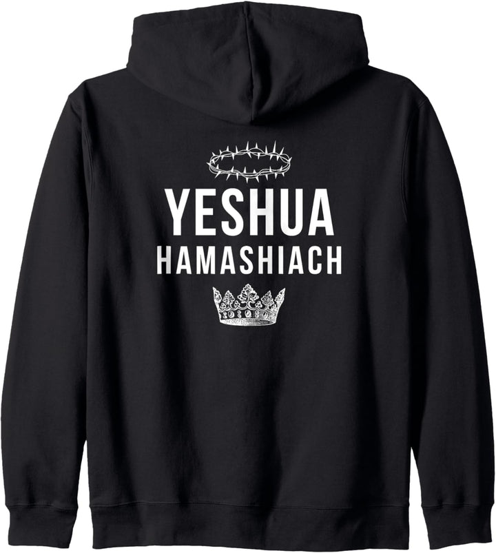 Yeshua Hamashiach Crowns Kapuzenjacke