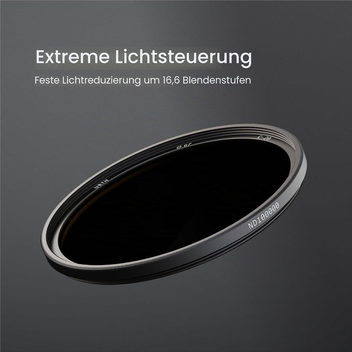 Urth 72 mm ND100000 (16,6-Stopp) Solarfilter (Plus) — 20-fache Nanobeschichtung, Ultra-schlank, Extr