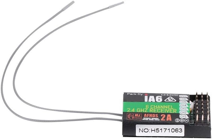 Dilwe RC-Empfänger, Flysky FS-IA6 6-Kanal-2,4-GHz-Frequenzempfänger für FS-I6, Nicht mehr als 20 dBm