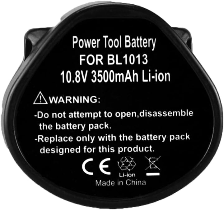 aunstarwei Ersatzakku für Makita BL1013 BL1014 DF030D DF330D LCT203W 194550-6 194551-4 195332-9, 10,