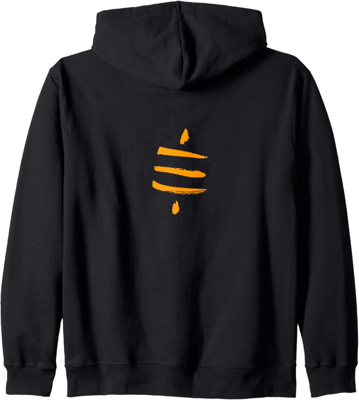 Retro Bitcoin Crypto Satoshi Sats Symbol BTC 21 Million Kapuzenjacke