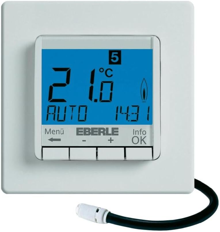 Eberle Controls 527 8123 55 100 FIT-3F Raumthermostat Unterputz Wochenprogramm 10 bis 40 °C