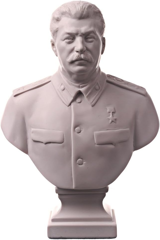 danila-souvenirs sowjetischer russischer Leader Josef Stalin marmor Büste Statue Skulptur 16 cm