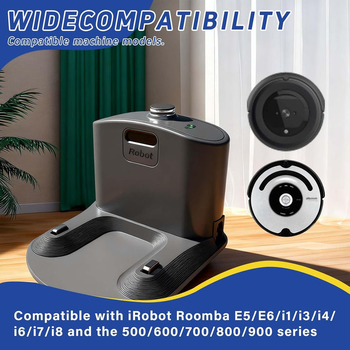 Dockingstation Charger Dock Ladeständer Zubehör Kompatibel mit iRobot Roomba E5 E6 I1 I3 I4 I6 I7 I8