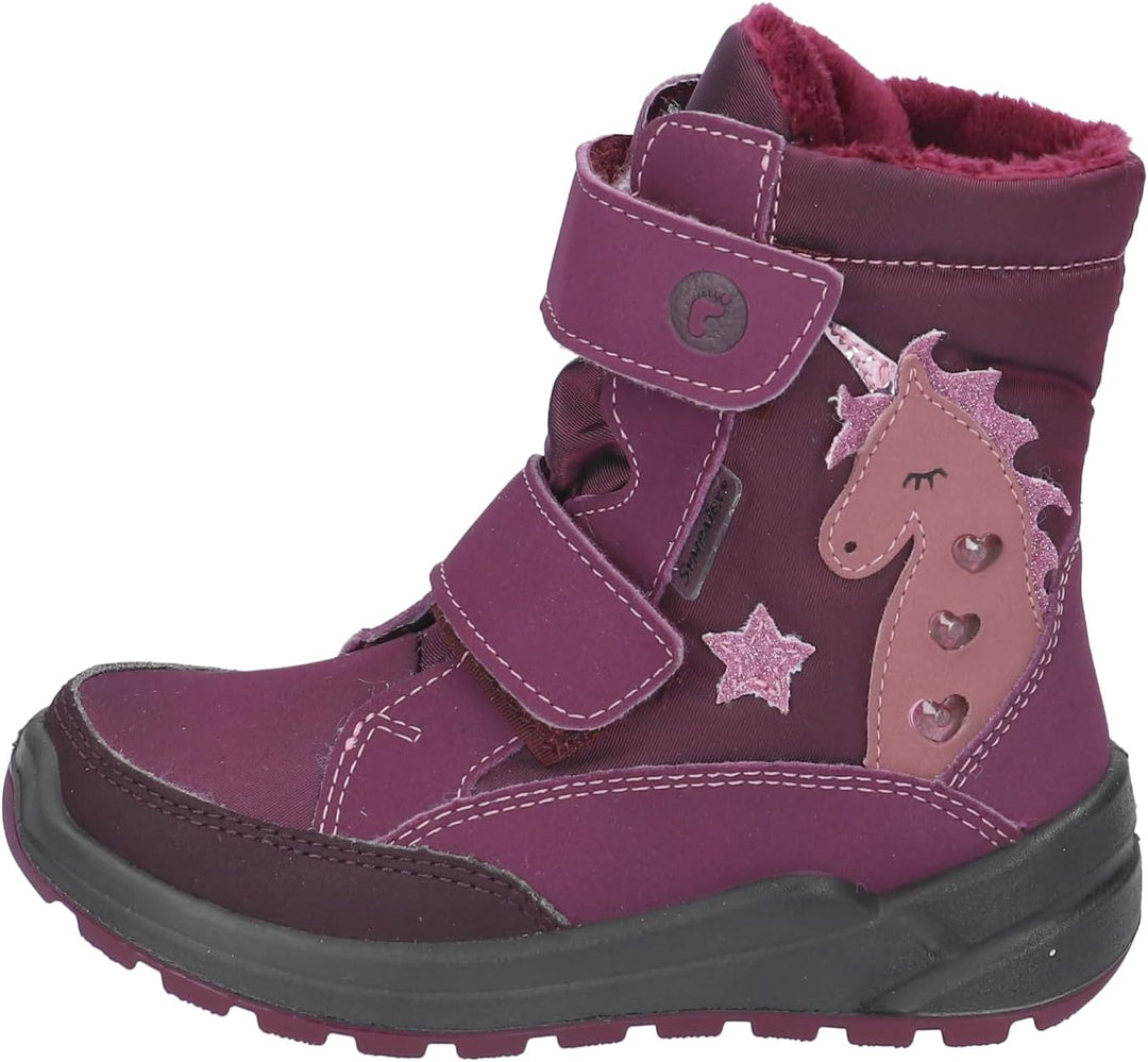 RICOSTA Mädchen Stiefel Annika, Kinder Boots, Weite: Mittel, lose Einlage, Sympatex, Blinklicht 28 E