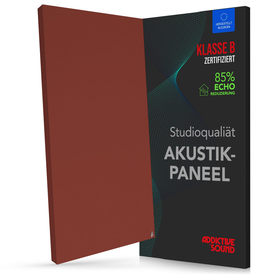 Addictive Sound Schallabsorber Wand Premium, Studioqualität-Akustikpaneel mit Akustikwolle, Klasse A