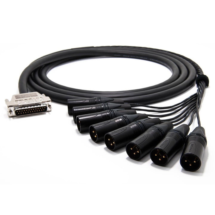 enoaudio Mogami 2932 8 Multicore Analog Kabel Breakout | Gold D-Sub 25 - Neutrik XLR male | HiFi, 1,