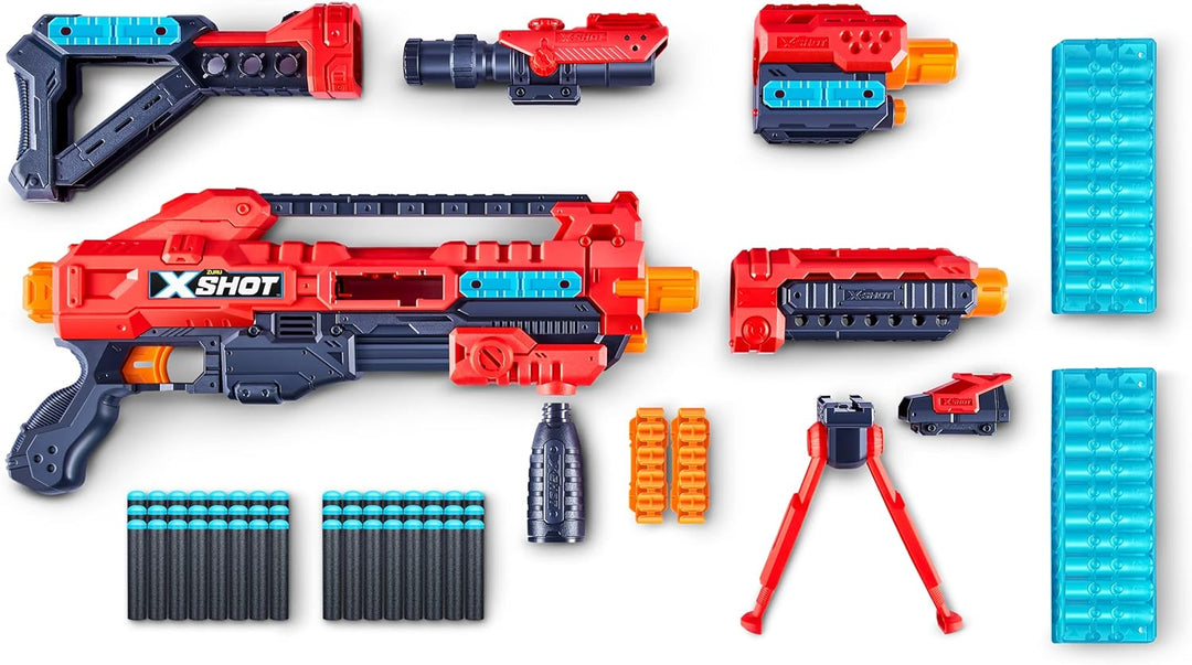 X-Shot Excel Regenerator Schaumstoffdart-Blaster, 1000+ Kombinationen (48 Darts), X-shot Excel