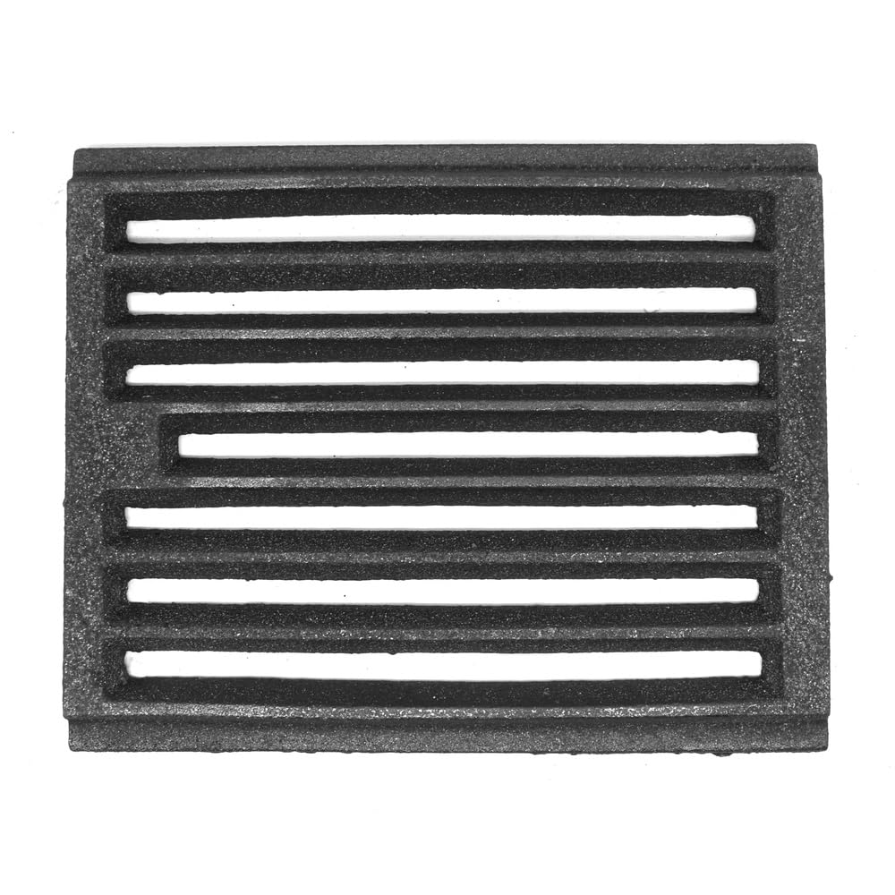 SEZAM 25,5 x 21 cm Gussrost Ofenrost Ascherost Gussrost verschiedene Durchmesser, Kaminrost passend