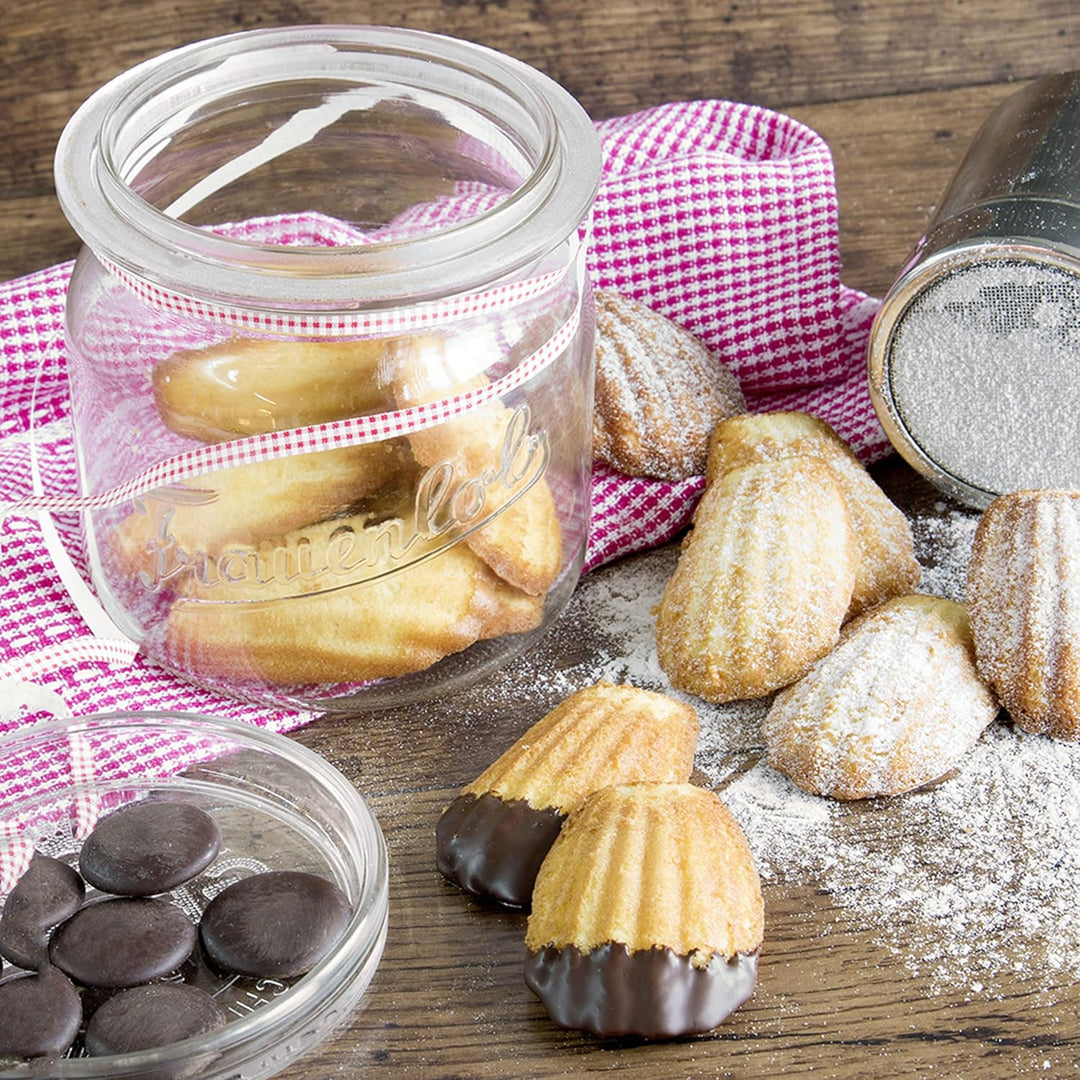 Städter We Love Baking Backform Bärentatzen Madeleines, Metall, Silber, 40 x 20 cm