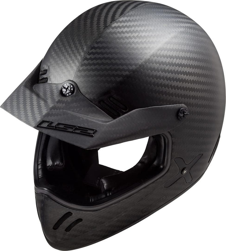 LS2 Unisex Xtra Motorradhelm S Kohlenstoffmatte, S Kohlenstoffmatte