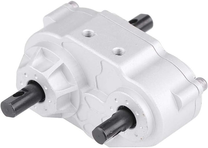RC Crawler Transfer Case, Metall RC Car Transfer Case mit Schrauben für SCX10 / Gelande II D90 1/10