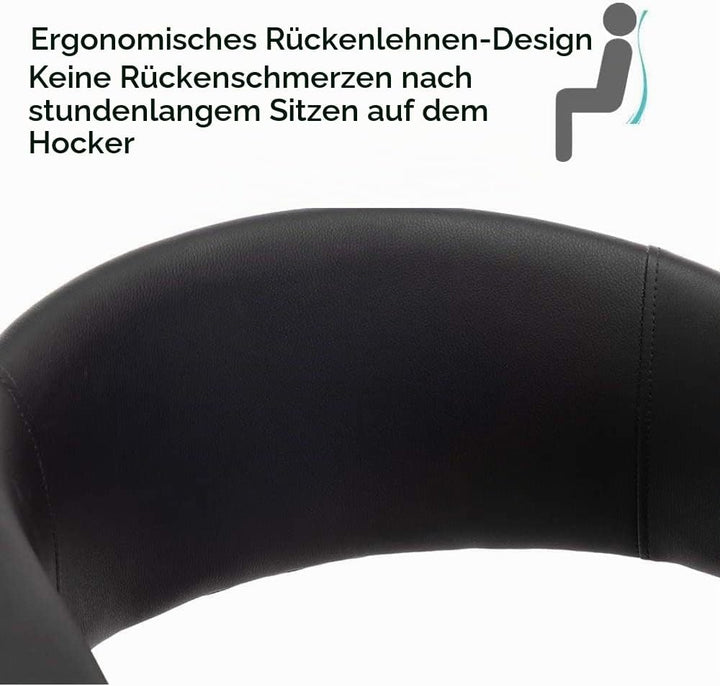 Mignone Esszimmerstühle Wohnzimmerstühle Moderne Küchenstühle Rückenlehnen für Küche Arbeitszimmer W